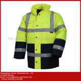 Guangzhou Factory Wholesale High Quality Protective Winter Working Wear Parka (W376)