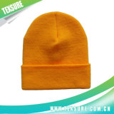 Solid Color Customized Cuffed Knitted Winter Sport Hats (033)