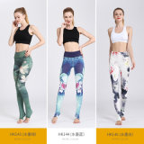 Women Fitness Wear Gym and Yoga Pants, Customize Printed Pattern