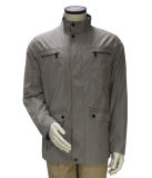 Men's Highneck Zip up Casual Jacket Outcoat