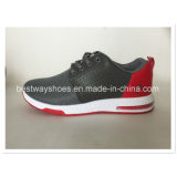 Mesh Fabric Shoes PU Leather Sporting Sneaker