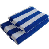 Large-Bath Towel in Classical Stripe Maximum Softness Bath Towel