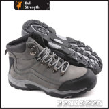 Industry Leather Safety Shoes with Cement Rubber Sole (SN5164)