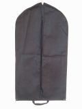 Custom Black Folding PP Non Woven Garment Suit Bag