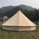 5m Waterproof Glamping Event Tent Cotton Canvas Bell Tent with Awning