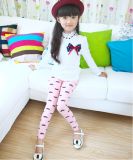 OEM Good Quality Breathable Mustache Printed Children Leggings