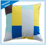 Vertical Colorblock Printed Polyester Filled Cushion