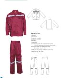 Reflective Safety Long Sleeve Overall Uniform Work Wear