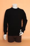 Men's Yak Wool/Cashmere Round Neck Pullover Long Sleeve Sweater/Clothing/Garment/Knitwear