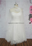 Elegant A-Line Ivory Bridesmaid Wedding Dress