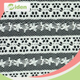 Elastic Nylon and Spandex Round Geometric Pattern Stretch Lace Fabric