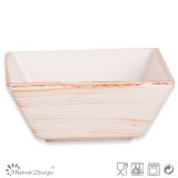 14cm Square Stoneware Rice Bowl