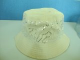 Fashion Ladies Bucket Hat with Sequins