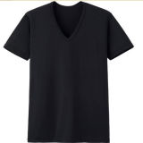 Short Sleeve V Neck Crew Neck Women's Large T-Shirt