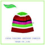 Children Multicolor Simple Style Winter Knit Hat