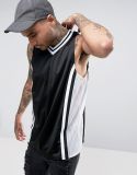 Oversized Mesh Side Panels Vest