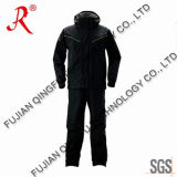 Black Good Windproof Winter Leisure Fishing Suit (QF-9036)