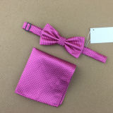 Silk Jacquard Woven Bow Tie Pocket Square