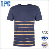 OEM Custom Cotton Breathable Casual Fashion Tripe T Shirt