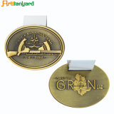 New Design Silver Medal with Retro Color