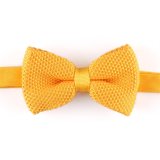 Men's Fashionable Plain Knitted Bow Tie (YWZJ 19)