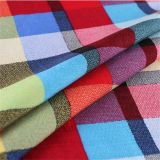 2016hot Sale Plaid Shirt Viscose Fabric for Spring/Summer Garment
