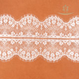 Wholesale Ivory White Fancy Lace Net Fabric French Lace Sale