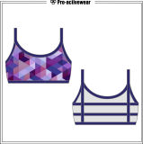 Lycra Sportwear Brazilian Back Criss Cross Sports Bra