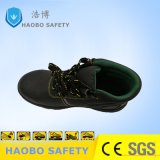 Genuine Leather Safety Footwear with Reflective Stripe