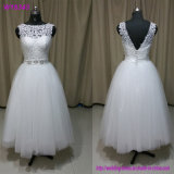 Real Photo Bridal Gowns Beach Short Style Wedding Dress