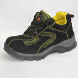 Suede Leather Work Safety Shoes (black)