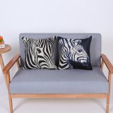 Digital Print Decorative Cushion/Pillow with Zebra Pattern (MX-87)