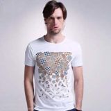 Custom Cotton/Polyester Printed T-Shirt for Men (M010)