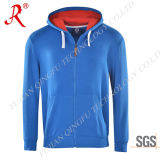 High Quality Dark Blue Hoodie for Men (QF-S560)