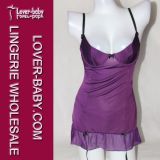 Sexy Lady G-String Sleepwear Suit Lingerie (L2187-3)