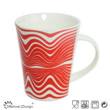 12oz New Bone China Ceramic Mug with Decal