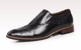 Oxford Black Shoes, Formal Leather Shoes for Men