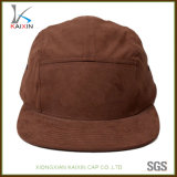 Custom Design Your Own Suede Plain 5 Panel Hat Blank