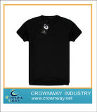 Custom Wholesale Cheap Mens Black Color Cotton T-Shirt