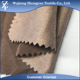 Woven 100% Polyester Faux Micro Suede Fabric for Garment/Bag/Sofa