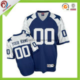 100% Polyester Custom Sublimated Wholesale Blank American Football Uniforms Jersey