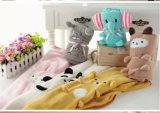 Hot Sales Cute Cartoon Animal Plush Blanket Coral Fleece Baby Blanket Ca-01871A