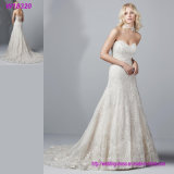 Overlace Applique Bridal Gowns Wedding Dresses