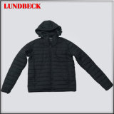 Black Leisure Jacket for Men Outer Wear Clothes