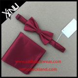 Dry-Clean Only Silk Woven Bow Tie Set Handkerchief