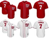 Washington Nationals 7 Trea Turner Official Cool Base Player Jersey