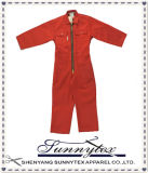 All in One Body Workwear Uniform Overall with Zipper