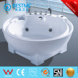 Round Shape Free Standing Massage Bathtub with Skirt (BT-370)