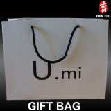Luxury Paper Shopping Gift Bag with Logo Print for Garments