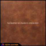 Classic Polished Synthetic PU Leather for Shoes Hx-S1713